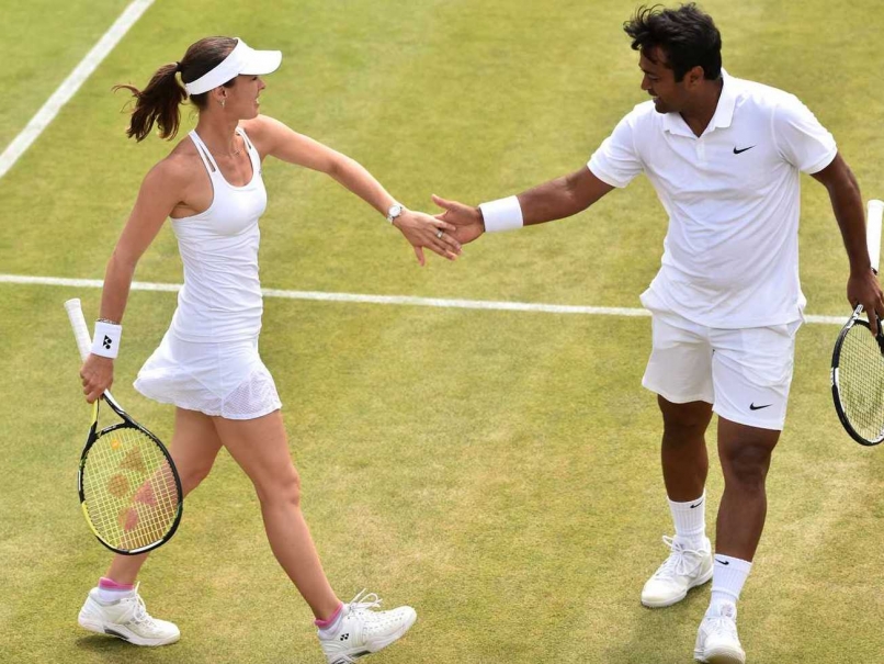 Wimbledon Mixed Doubles Final Highlights Leander PaesMartina Hingis