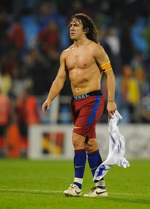 Barca captain Puyol on bench for final vs United - Football News