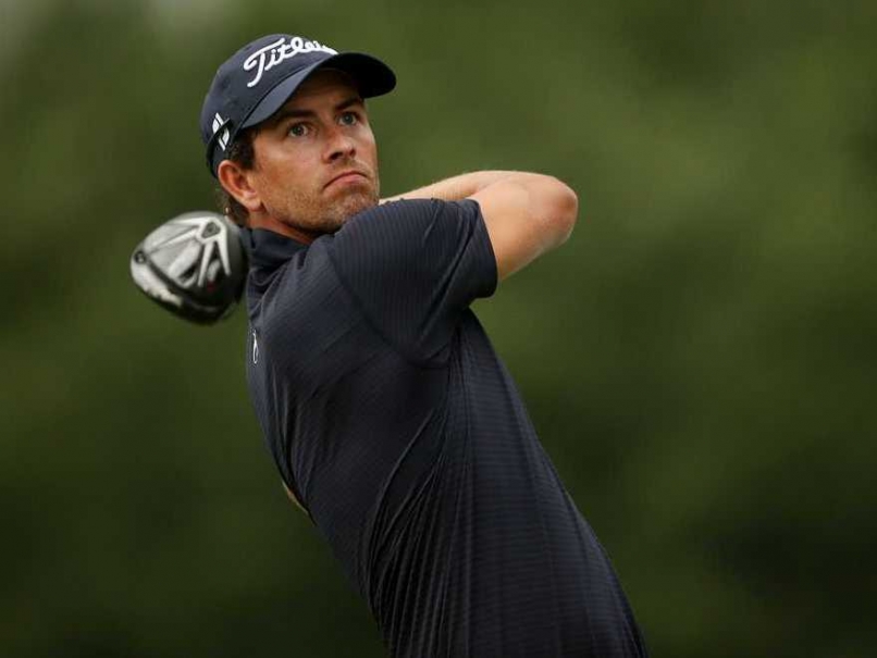 Defending Champion Adam Scott Shares PGA Barclays Lead