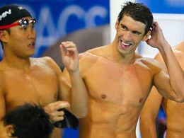 Michael Phelps Strikes First Gold Since Coming Out of Retirement Michael Phelps Strikes First Gold Since Coming Out of Retirement