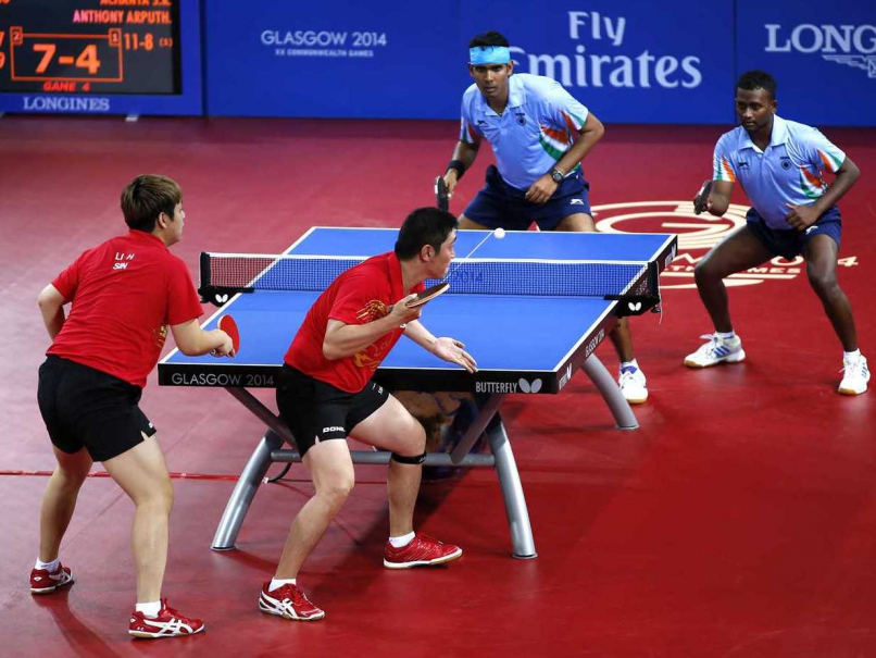 2014 Commonwealth Games: Sharath Kamal-Anthony Amalraj Claim Silver in Table Tennis Men's Doubles