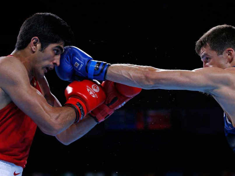 CWG 2014: Vijender Singh Settles for Silver in 75kg Boxing
