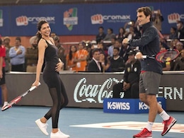 IPTL: Deepika Padukone Pairs up With Roger Federer for Exhibition Game IPTL: Deepika Padukone Pairs up With Roger Federer for Exhibition Game