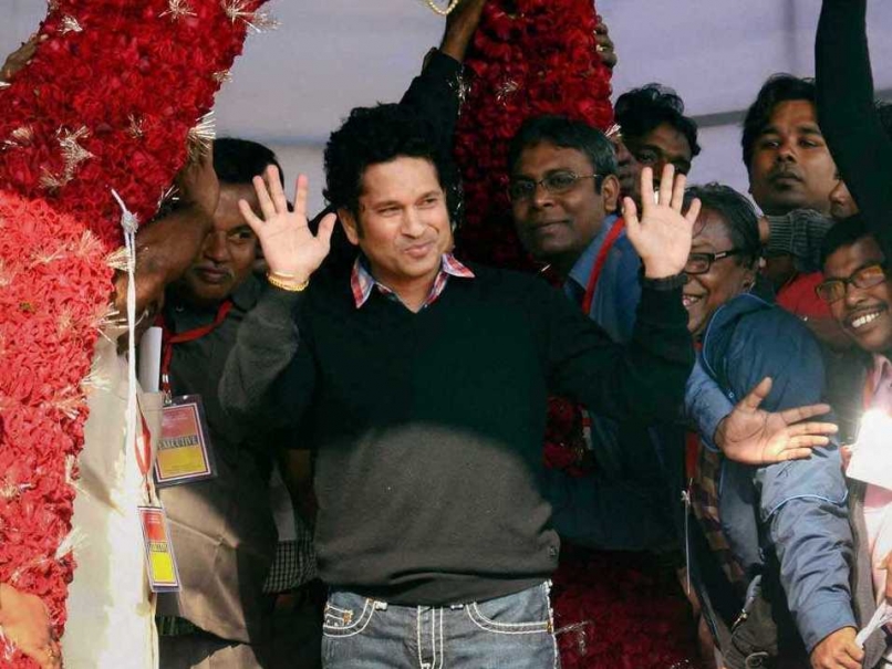 Sachin Tendulkar Makes Rare Appearance in Parliament