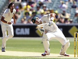 Shane Watson Using Phillip Hughes' Locker at Adelaide Oval Shane Watson Using Phillip Hughes' Locker at Adelaide Oval