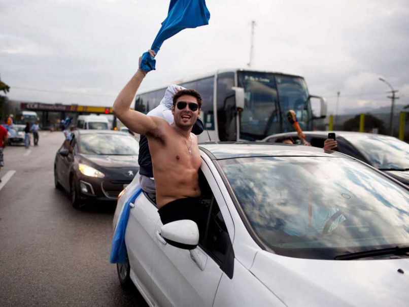 Rio Braces for Argentina's World Cup Fan Frenzy