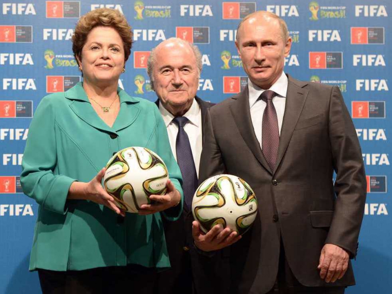 Brazil Symbolically Hands Over World Cup to Russia