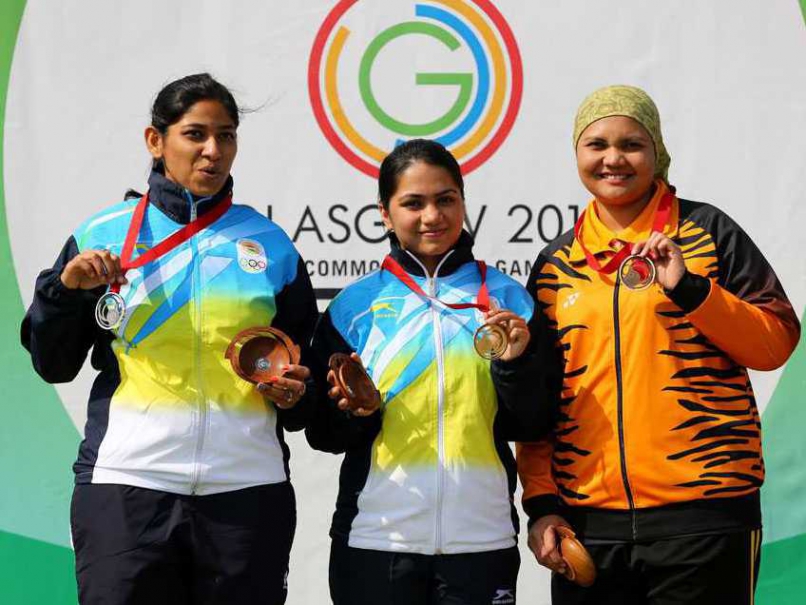 Commonwealth Games 2014: India's Apurvi Chandela Wins Gold, Ayonika Paul Gets Silver in 10m Air Rifle