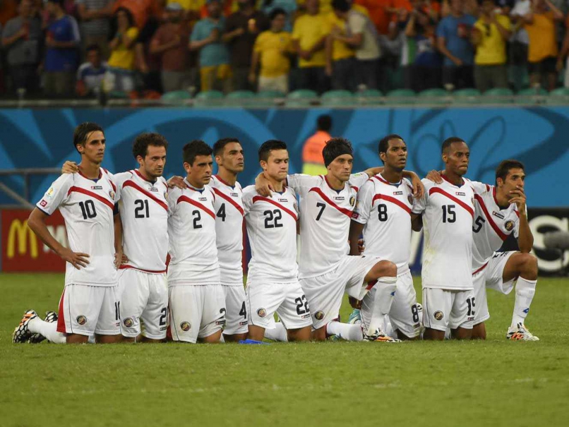 Costa Rica Walking Tall Out of FIFA World Cup Door