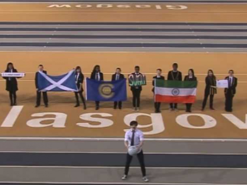 Indian Flag Upside Down in Commonwealth Games 2014 Official Song Video