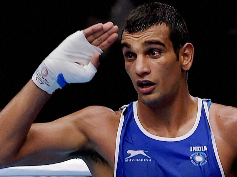 Boxer Mandeep Jangra Credits Mentor Akhil Kumar for Arjuna Award