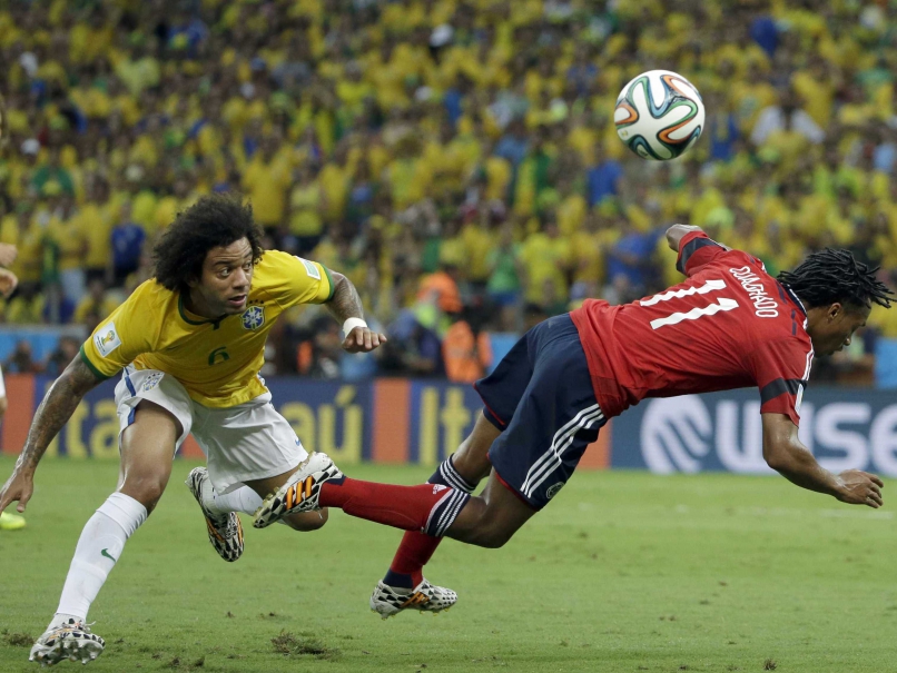 World Cup 2014: Marcelo Stays in Brazil Camp Despite Grandfather's Death