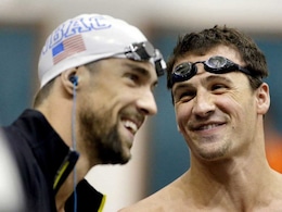 Michael Phelps Edges Ryan Lochte in 100m Backstroke Michael Phelps Edges Ryan Lochte in 100m Backstroke