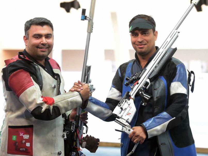 Asian Games: India Miss Out on Bronze in Men's 50m Rifle 3 Positions