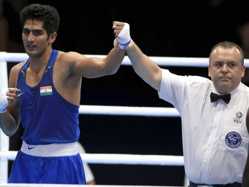 Commonwealth Games 2014: Boxer Vijender Singh Packs a Punch After Wrestlers Win Four Silver for India