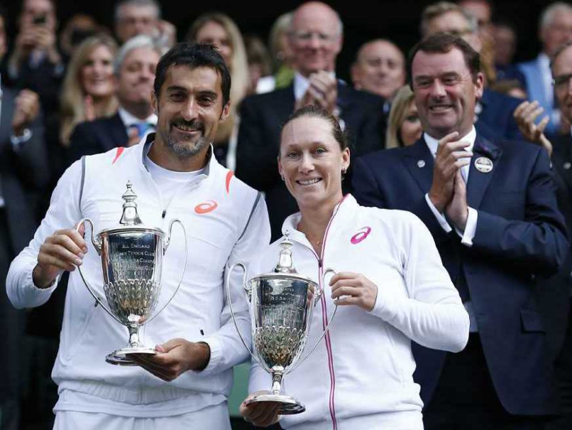 Wimbledon 2014: Nenad Zimonjic, Samantha Stosur Win Mixed Doubles Title