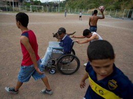 Differently Abled Person to Kick off FIFA World Cup in Brazil Differently Abled Person to Kick off FIFA World Cup in Brazil