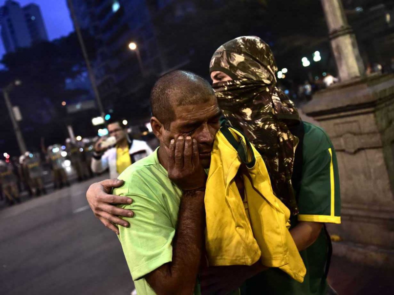 FIFA World Cup 2014 Kicks Off With Tear Gas and Fireworks