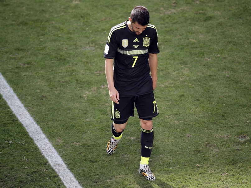 David Villa's Tearful End to Spain Career
