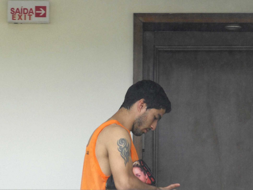 Luis Suarez Back in Uruguay After World Cup Storm