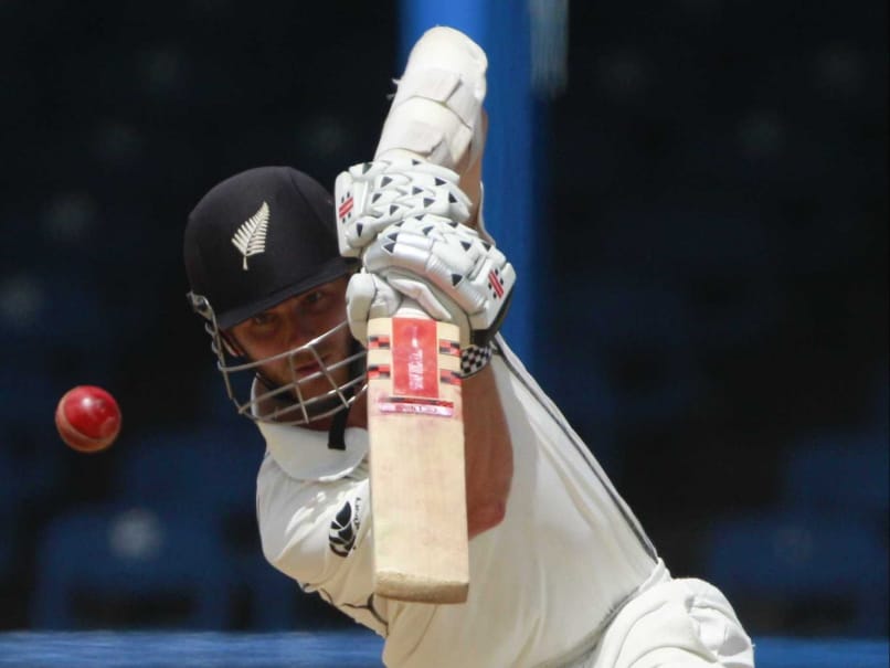 New Zealands Kane Williamson in action against the West Indies.