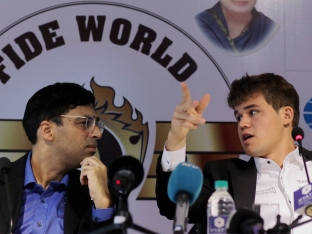 World Chess Championship Game 5 Highlights: Viswanathan Anand vs Magnus Carlsen