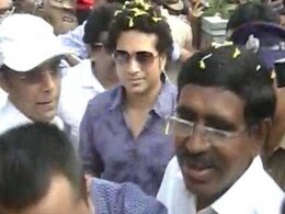 Get Addicted to Family, Not Alcohol, Sachin Tendulkar Tells His Adopted Village Get Addicted to Family, Not Alcohol, Sachin Tendulkar Tells His Adopted Village