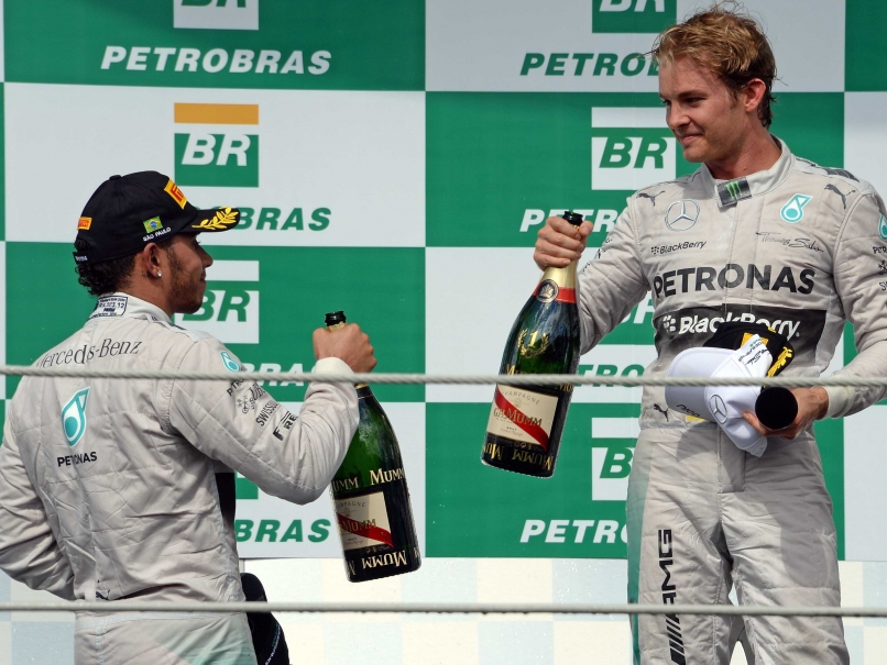 On Homestretch, it's Lewis Hamilton vs Nico Rosberg for Race to 2014 F1 Crown