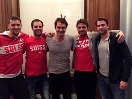 Roger Federer and Stanislas Wawrinka Bury the Hatchet Ahead of Davis Cup Roger Federer and Stanislas Wawrinka Bury the Hatchet Ahead of Davis Cup