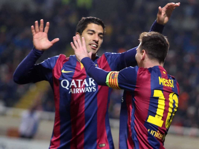 Lionel Messi Breaks Another Record, Luis Suarez Nets 1st Goal for Barcelona in Champions League