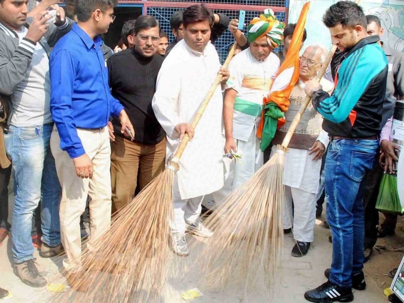 Suresh Raina Joins 'Swachh Bharat Abhiyan'
