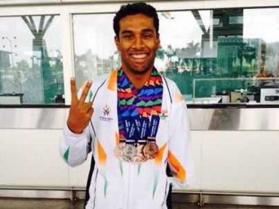 How Rahul Dravid Helped Para-Swimmer Sharath Gayakwad Beat P.T. Usha's Record