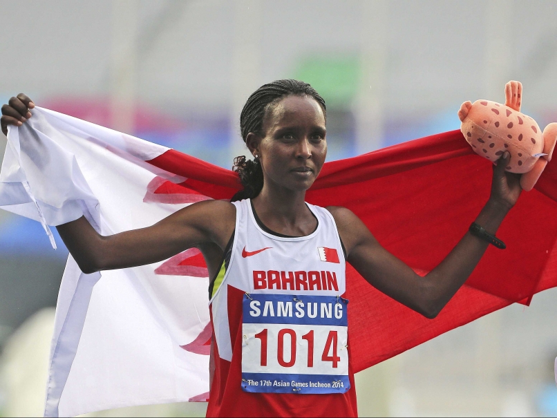 Bahrain's Eunice Jepkirui Kirwa Wins Asian Games Women's Marathon
