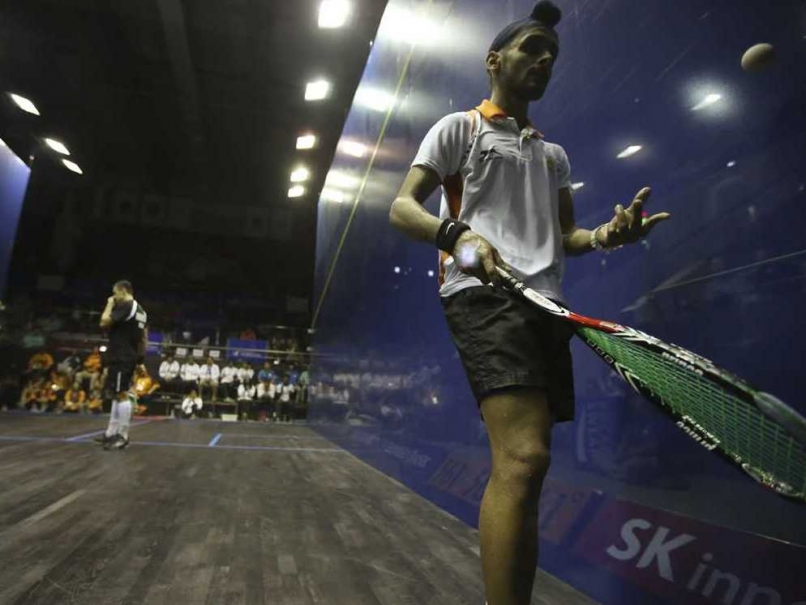 Harinder Pal Sandhu Enters Last Eight at Indian Squash Circuit
