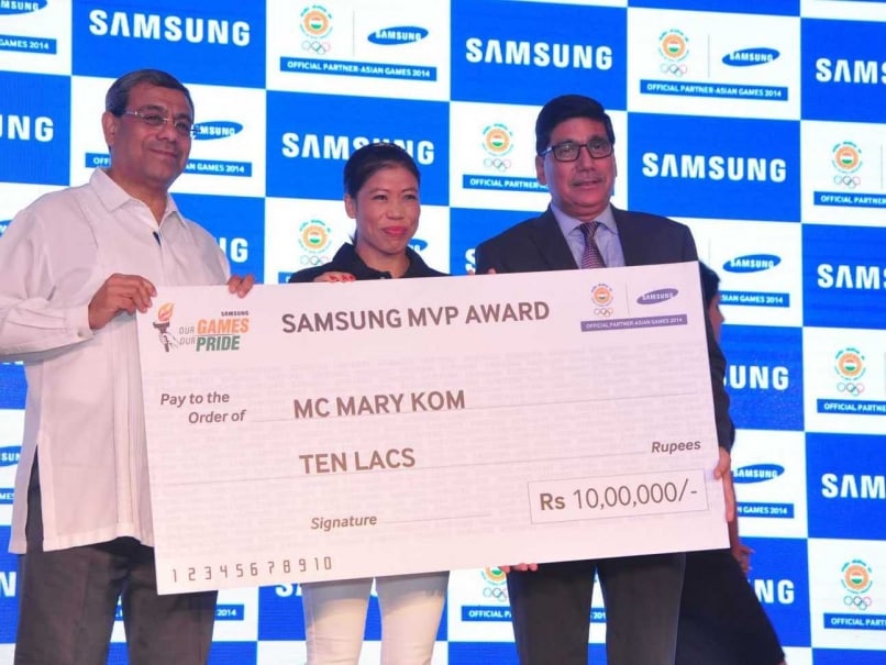 Mary Kom Named Most Valuable Player of India's Asian Games Campaign Mary Kom Named Most Valuable Player of India's Asian Games Campaign