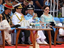 Sachin Tendulkar Attends 82nd Foundation Day of Indian Air Force Sachin Tendulkar Attends 82nd Foundation Day of Indian Air Force