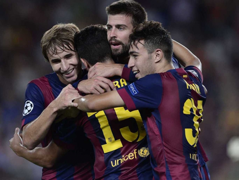 Champions League: Gerard Pique Takes F.C. Barcelona Past APOEL Nicosia