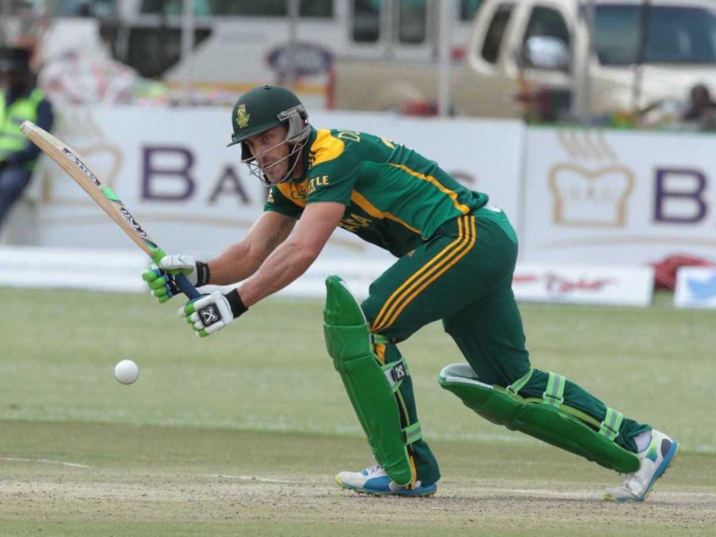 Tri-Series: Faf du Plessis Ton Helps South Africa Beat Zimbabwe, Reach Final