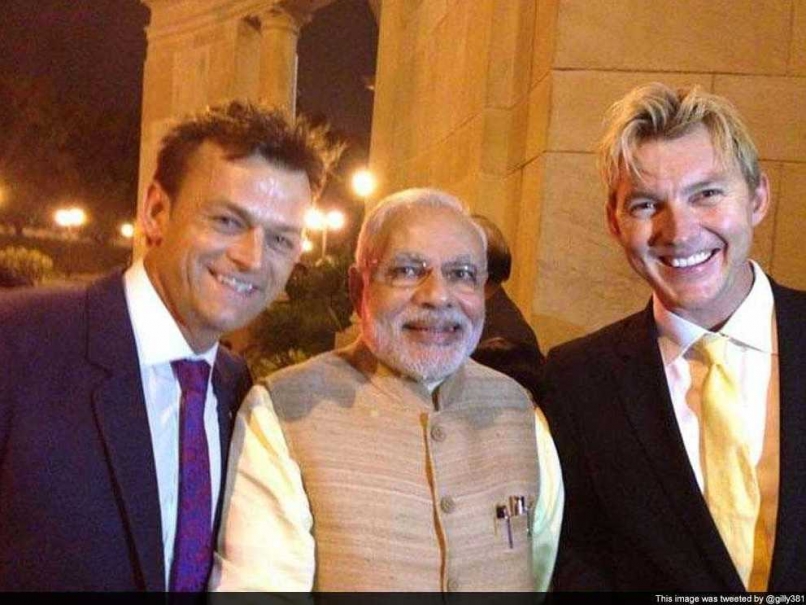 When Heroes Collide: Brett Lee, Adam Gilchrist Feast With Indian PM Narendra Modi
