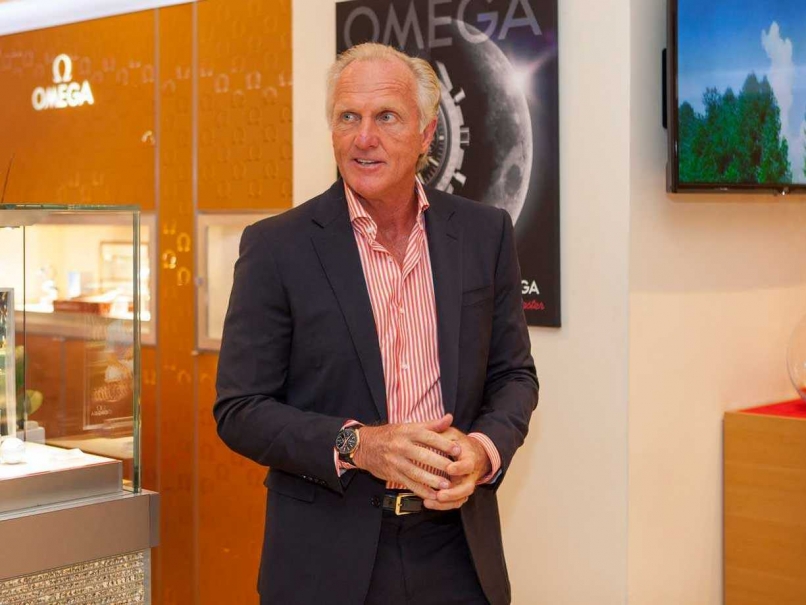 Golfer Greg Norman Almost Severs Hand With Chainsaw