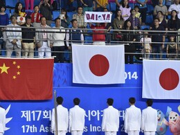 Asian Games: Japan 'Calm' Over Chinese Dig at National Anthem Asian Games: Japan 'Calm' Over Chinese Dig at National Anthem