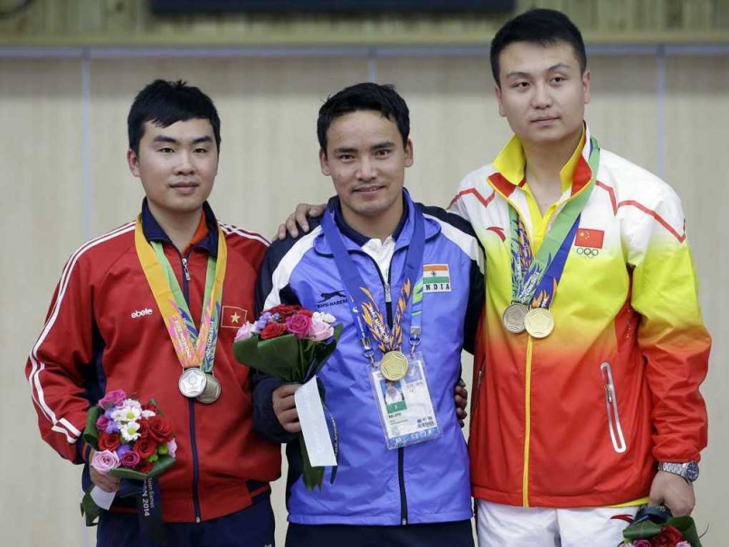 Asian Games: Jitu Rai Wins Gold for India on Opening Day