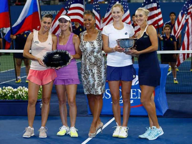 Ekaterina Makarova, Elena Vesnina Dash Martina Hingis' US Open Title Dream