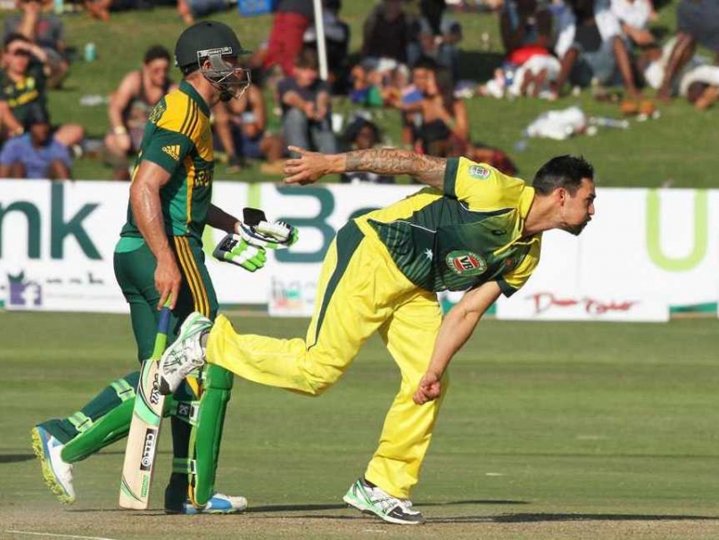 Ryan McLaren Arm Break Signals Mitchell Johnson's Intimidating Form