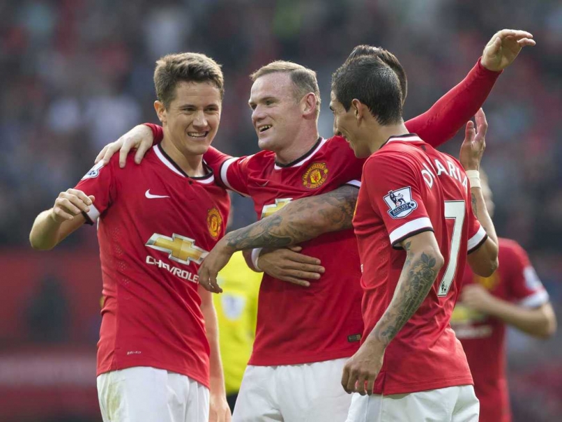EPL: Angel di Maria, Wayne Rooney Score as Manchester United Record First Win of the Season