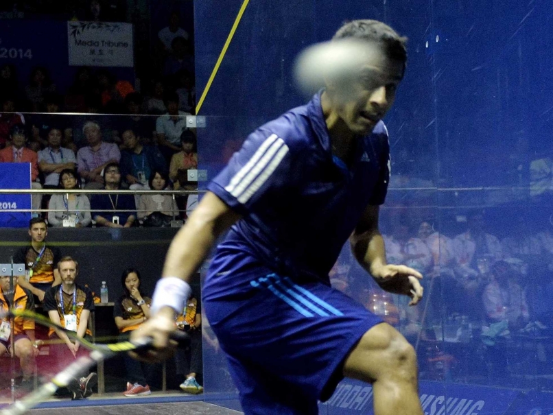 Saurav Ghosal Defeats World No. 7 Tarek Momen in Zurich Squash