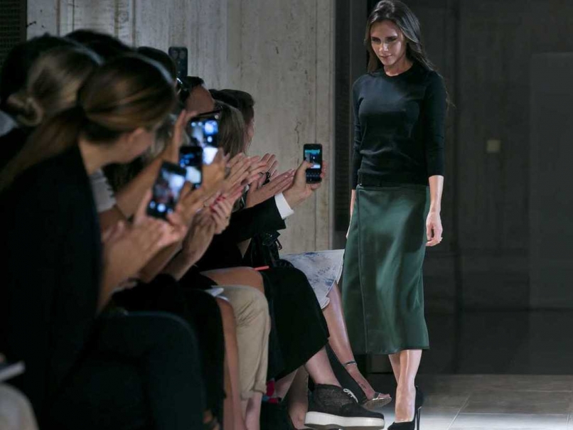 David Beckham Can't Compete With Wife Victoria on Fashion