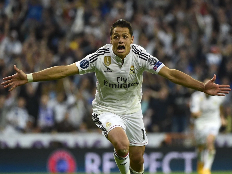 Javier Hernandez Winner Guides Real Madrid Into Champions League Semis
