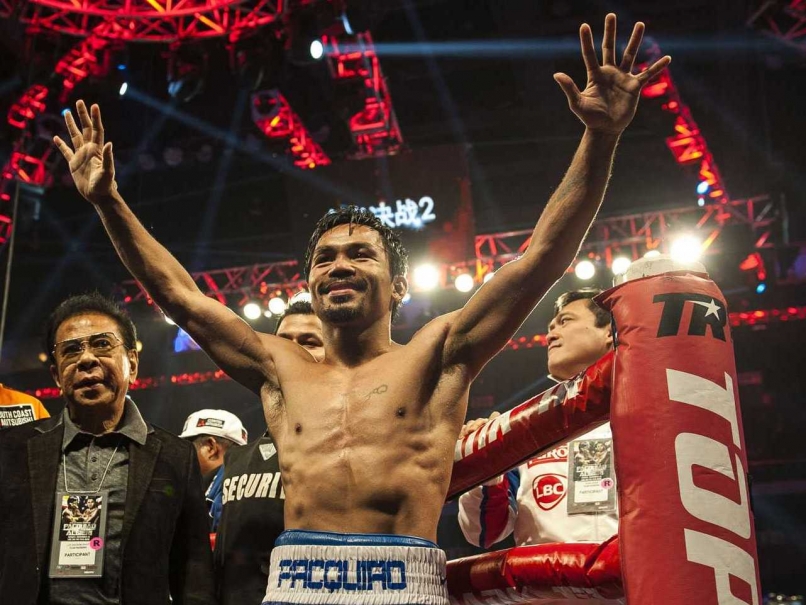 Manny Pacquiao Sees Fist of God Delivering Win Over Floyd Mayweather