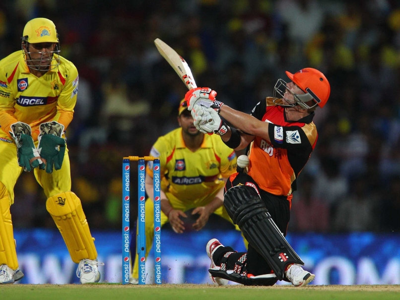 Indian Premier League: David Warner Hit on Head by Bouncer, Escapes Unhurt